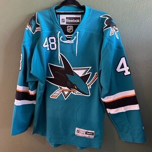 NHL Official San Jose Sharks Reebok Tomas Hertl jersey #48